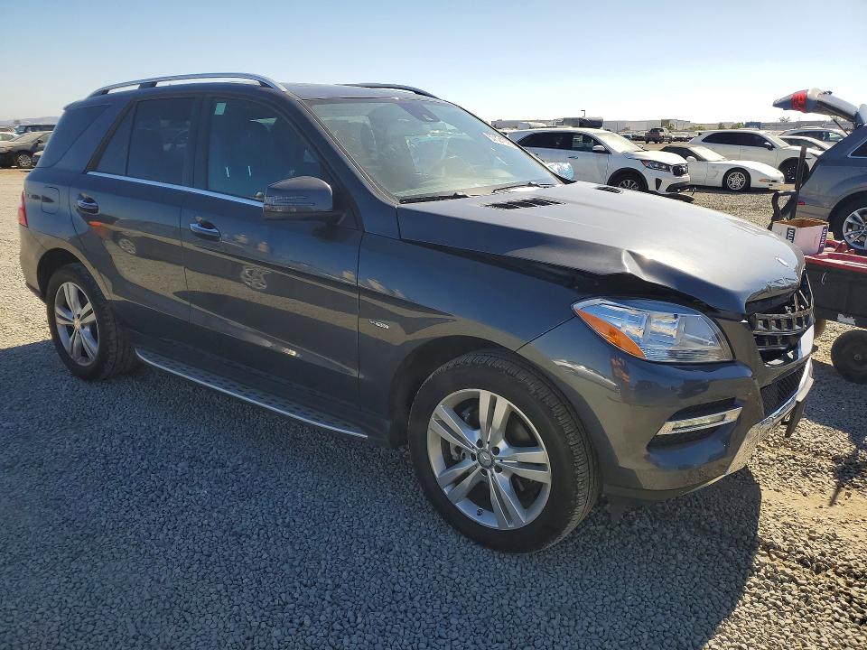 Aukcja sprzedaży 2012 Mercedes-benz Ml, vin: 4JGDA2EB2CA053930, numer aukcji: 57124056