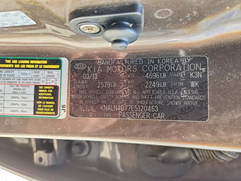 Aukcja sprzedaży 2014 Kia Cadenza, vin: KNALN4D77E5120463, numer aukcji: 58444466