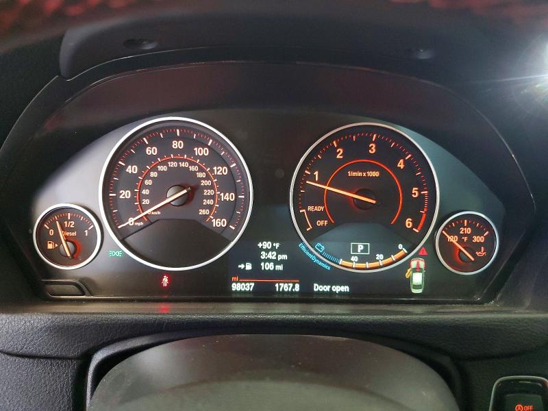 59104656 :رقم المزاد ، WBA3D5C55EKX95030 vin ، 2014 Bmw 328 مزاد بيع