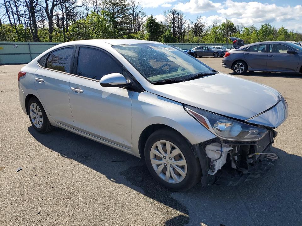 2020 Hyundai Accent მანქანა იყიდება აუქციონზე, vin: 3KPC24A6XLE124001, აუქციონის ნომერი: 55144936