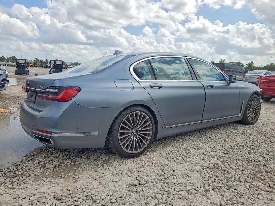 2022 Bmw 750 მანქანა იყიდება აუქციონზე, vin: WBA7U2C00NCK71802, აუქციონის ნომერი: 56846246