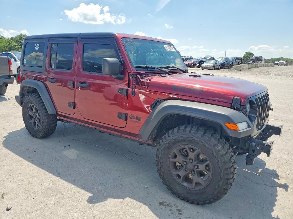 2021 Jeep Wrangler Unlimited მანქანა იყიდება აუქციონზე, vin: 1C4HJXDN9MW577725, აუქციონის ნომერი: 57339136