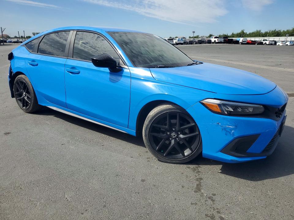 2022 Honda Civic მანქანა იყიდება აუქციონზე, vin: 19XFL2H83NE006378, აუქციონის ნომერი: 58942896