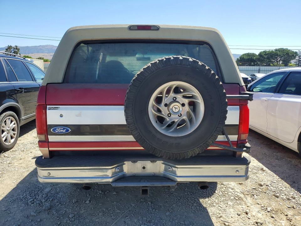 Auction sale of the 1995 Ford Bronco, vin: 1FMEU15H8SLB62857, lot number: 55388756