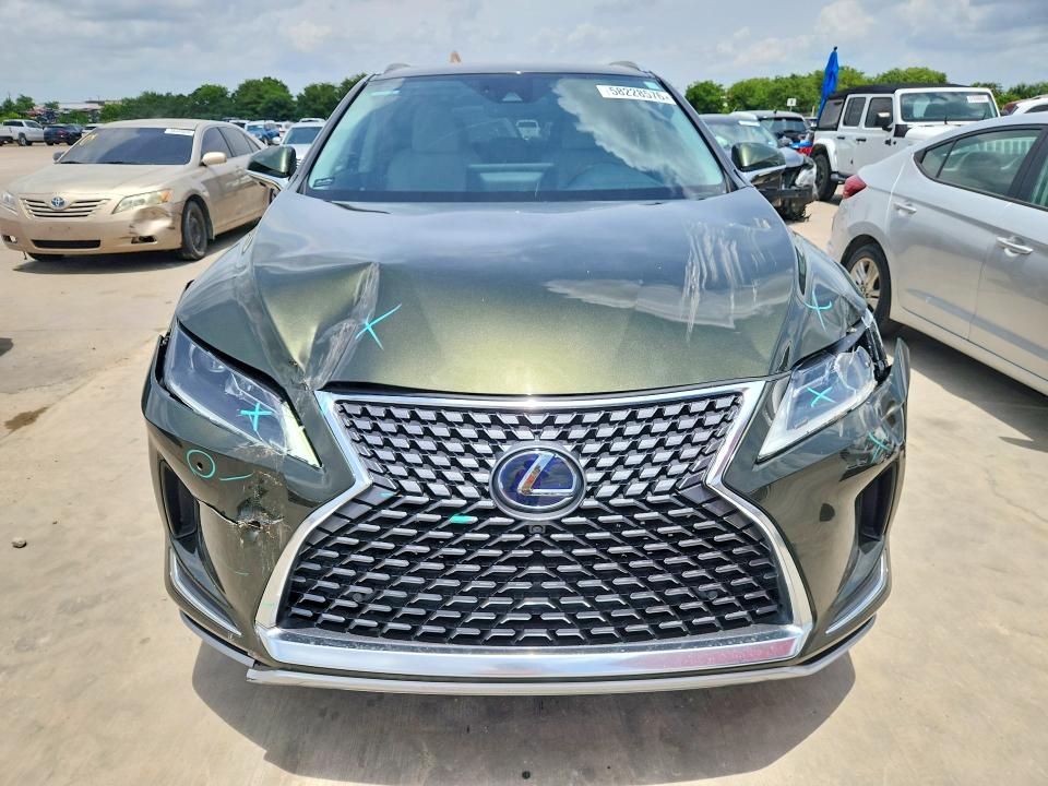 58228576 :رقم المزاد ، 2T2HGMDA9LC048594 vin ، 2020 Lexus Rx مزاد بيع