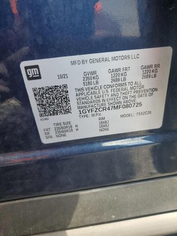 Продаж на аукціоні авто 2021 Cadillac Xt4, vin: 1GYFZCR47MF080725, номер лоту: 57397866