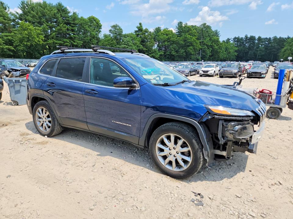 2018 Jeep Cherokee მანქანა იყიდება აუქციონზე, vin: 1C4PJMDB4JD547166, აუქციონის ნომერი: 58848296