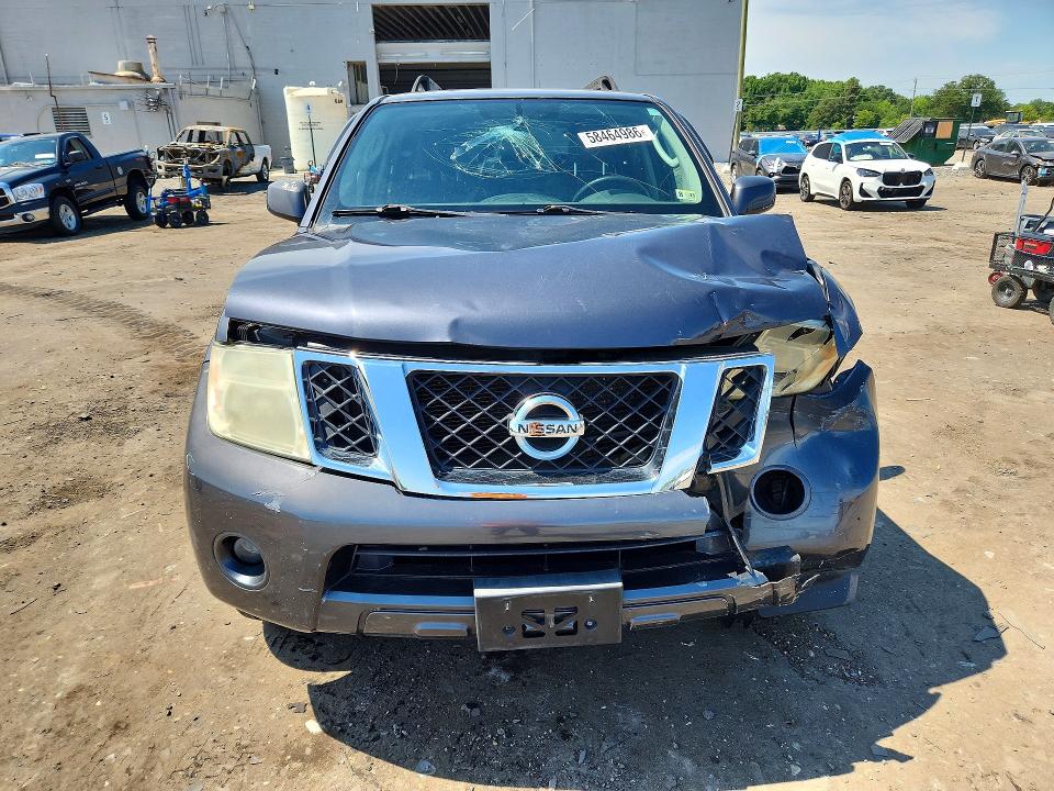 2011 Nissan Pathfinder მანქანა იყიდება აუქციონზე, vin: 5N1AR1NB7BC610274, აუქციონის ნომერი: 58464986