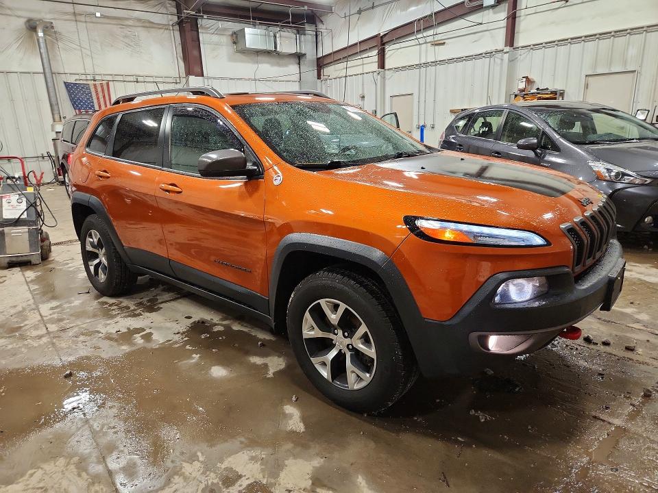 2015 Jeep Cherokee მანქანა იყიდება აუქციონზე, vin: 1C4PJMBS4FW751061, აუქციონის ნომერი: 57436436