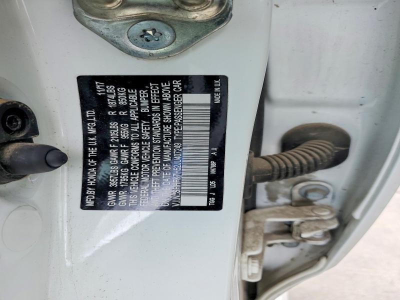 Aukcja sprzedaży 2018 Honda Civic, vin: SHHFK7H52JU407249, numer aukcji: 59176026