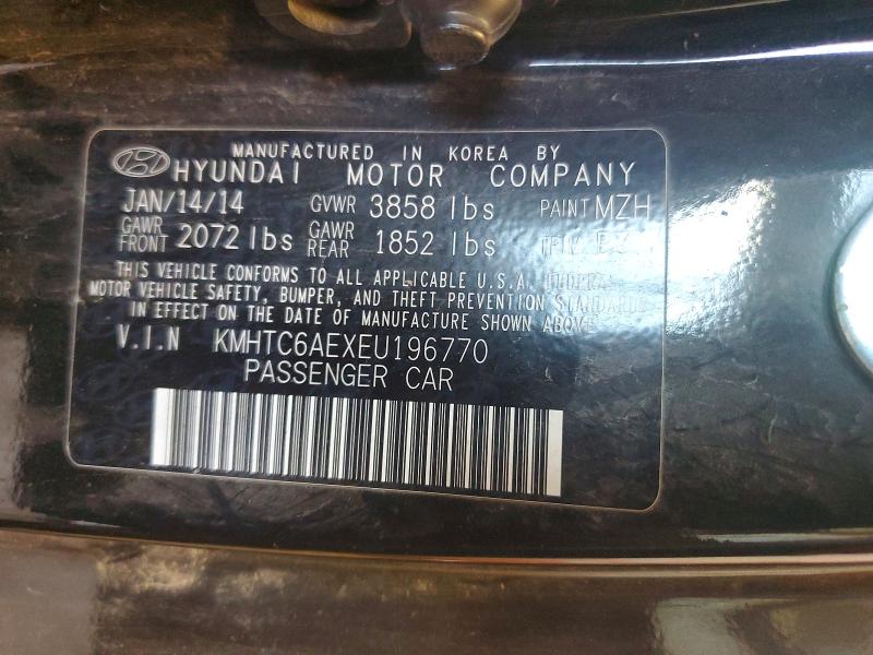 Продаж на аукціоні авто 2014 Hyundai Veloster, vin: KMHTC6AEXEU196770, номер лоту: 56089046