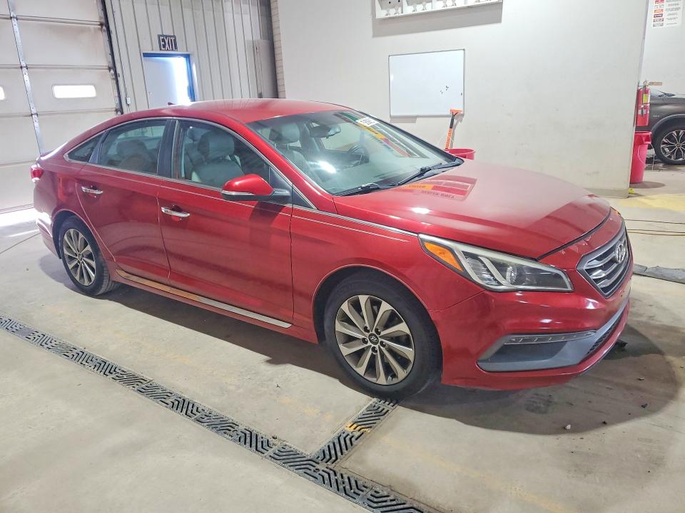 57577536 :رقم المزاد ، 5NPE34AF5FH099918 vin ، 2015 Hyundai Sonata مزاد بيع