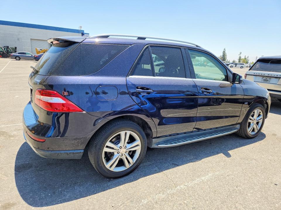 56168336 :رقم المزاد ، 4JGDA5HB0CA019840 vin ، 2012 Mercedes-benz Ml مزاد بيع