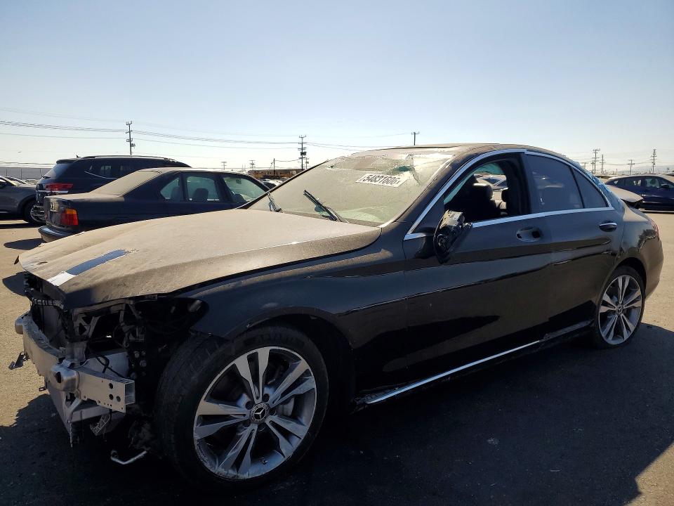 2021 Mercedes-benz C მანქანა იყიდება აუქციონზე, vin: W1KWF8DB4MR644983, აუქციონის ნომერი: 54831606