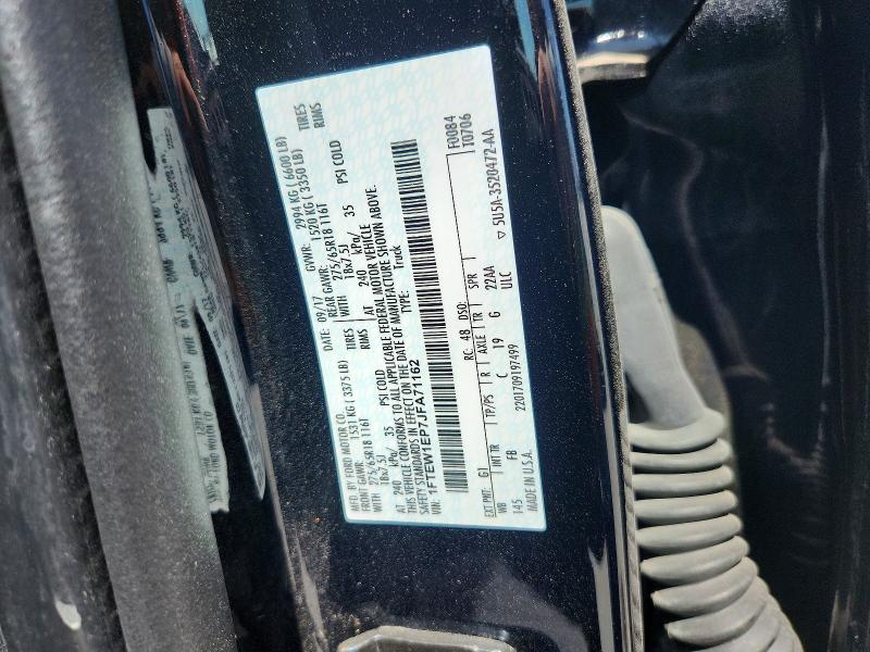 Продаж на аукціоні авто 2018 Ford F150, vin: 1FTEW1EP7JFA71162, номер лоту: 57238876