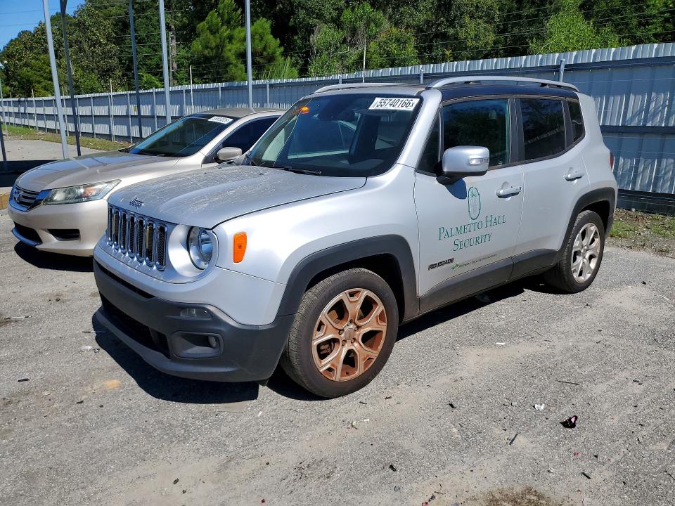 2018 Jeep Renegade მანქანა იყიდება აუქციონზე, vin: ZACCJADB0JPH33317, აუქციონის ნომერი: 55740166