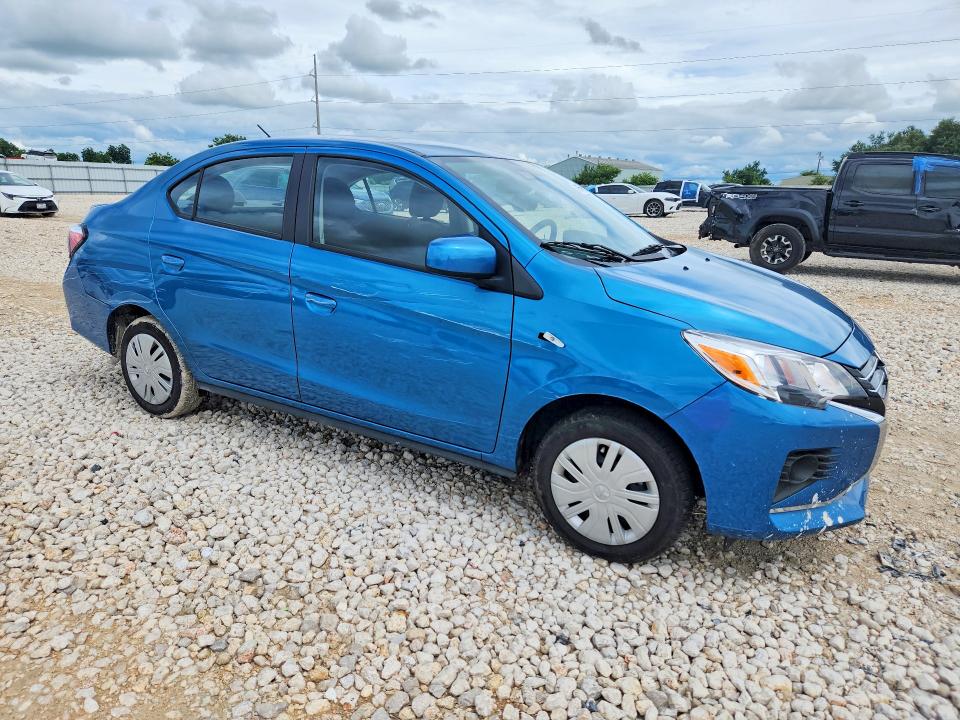 57656346 :رقم المزاد ، ML32FUFJ8RHF14147 vin ، 2024 Mitsubishi Mirage مزاد بيع