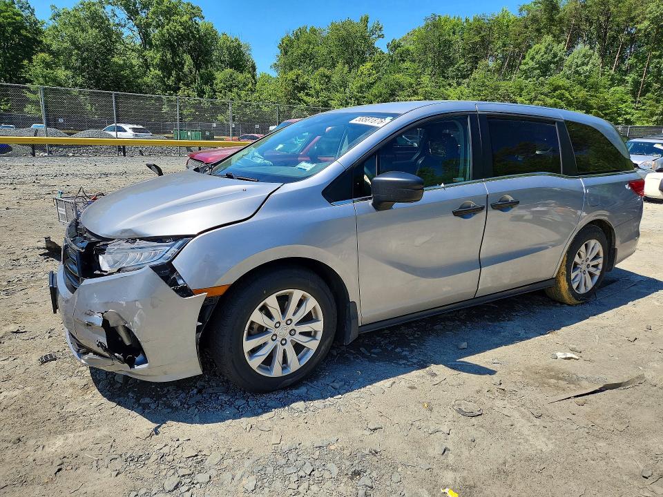 58581876 :رقم المزاد ، 5FNRL6H22MB001049 vin ، 2021 Honda Odyssey مزاد بيع