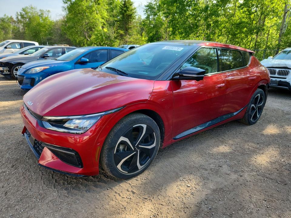 2024 Kia Ev6 მანქანა იყიდება აუქციონზე, vin: KNDC4DLC6R5197819, აუქციონის ნომერი: 56034176