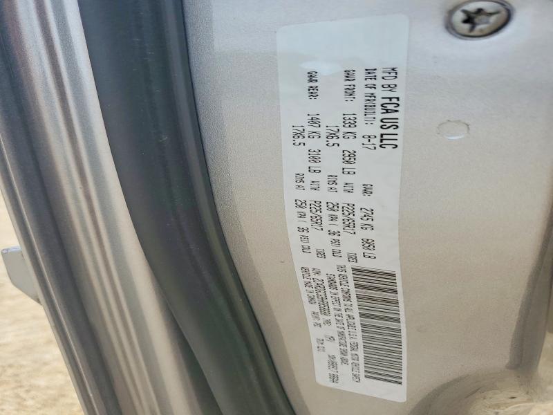 2017 Dodge Grand Caravan მანქანა იყიდება აუქციონზე, vin: 2C4RDGCG9HR858680, აუქციონის ნომერი: 57402506