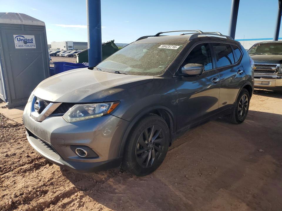 2016 Nissan Rogue მანქანა იყიდება აუქციონზე, vin: JN8AT2MT9GW007908, აუქციონის ნომერი: 58425716