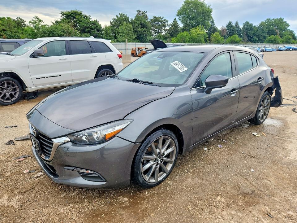 Auction sale of the 2018 Mazda 3, vin: 3MZBN1L37JM270005, lot number: 58457706