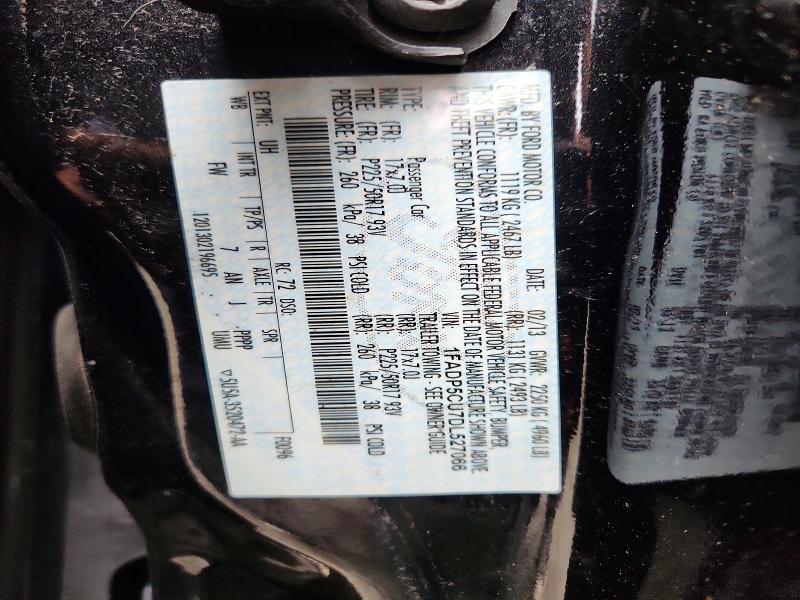 2013 Ford C-max მანქანა იყიდება აუქციონზე, vin: 1FADP5CU7DL527066, აუქციონის ნომერი: 55468026