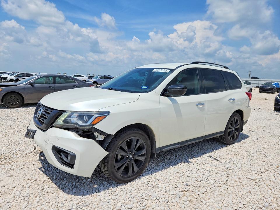 2018 Nissan Pathfinder მანქანა იყიდება აუქციონზე, vin: 5N1DR2MM9JC631793, აუქციონის ნომერი: 55922686