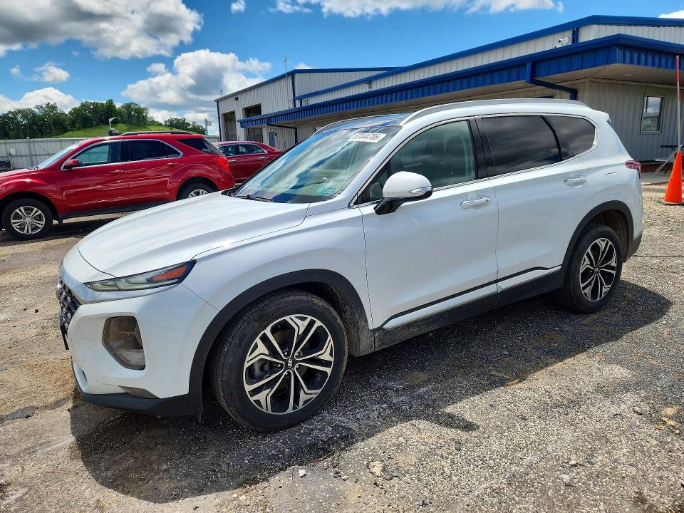 57444706 :رقم المزاد ، 5NMS5CAA8KH022964 vin ، 2019 Hyundai Santa Fe مزاد بيع