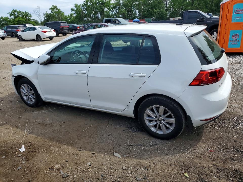 57953266 :رقم المزاد ، 3VW217AU1GM037224 vin ، 2016 Volkswagen Golf مزاد بيع