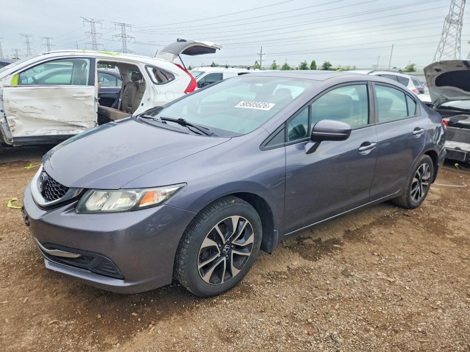 Auction sale of the 2014 Honda Civic, vin: 19XFB2F87EE005935, lot number: 58505626
