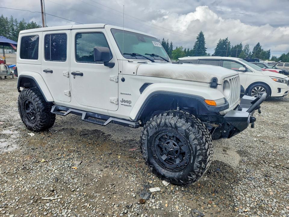 58764116 :رقم المزاد ، 1C4HJXEN8KW618387 vin ، 2019 Jeep Wrangler Unlimited مزاد بيع