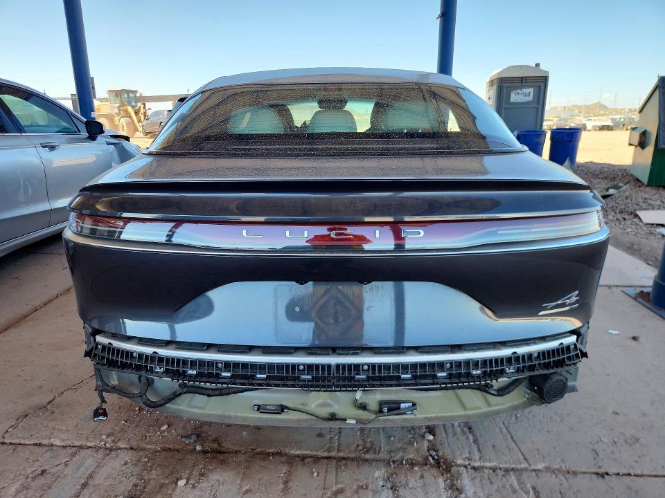 2022 Lucid Motors Air მანქანა იყიდება აუქციონზე, vin: 50EA1GBA7NA005998, აუქციონის ნომერი: 55579276