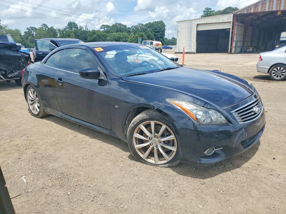 2015 Infiniti Q60 Convertible მანქანა იყიდება აუქციონზე, vin: JN1CV6FE1FM810147, აუქციონის ნომერი: 58442206