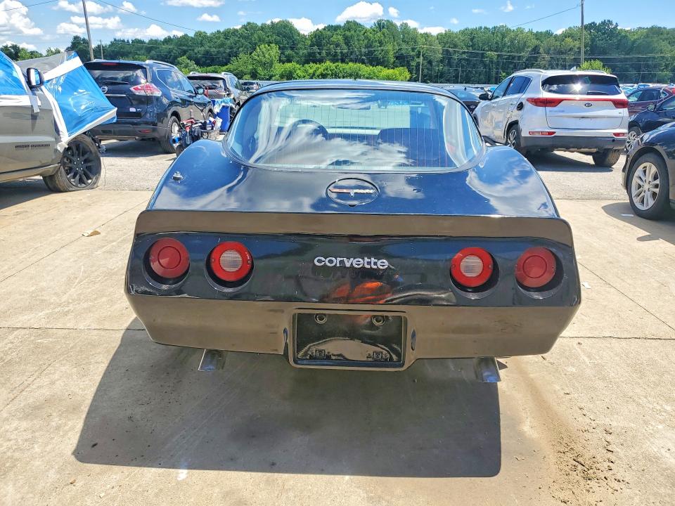 58049556 :رقم المزاد ، 1Z876AS433561 vin ، 1980 Chevrolet Corvette مزاد بيع