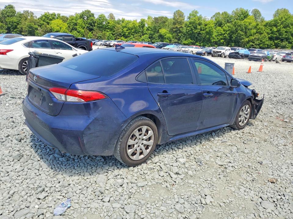 2021 Toyota Corolla მანქანა იყიდება აუქციონზე, vin: JTDEPMAE5MJ158997, აუქციონის ნომერი: 57831116