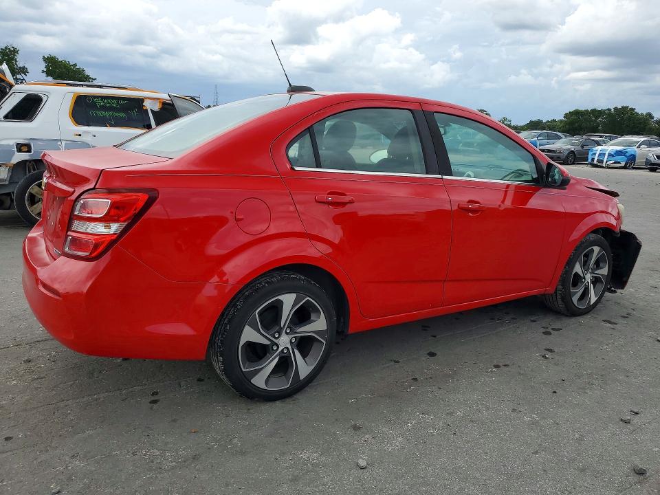 2017 Chevrolet Sonic მანქანა იყიდება აუქციონზე, vin: 1G1JF5SB7H4111639, აუქციონის ნომერი: 57546566