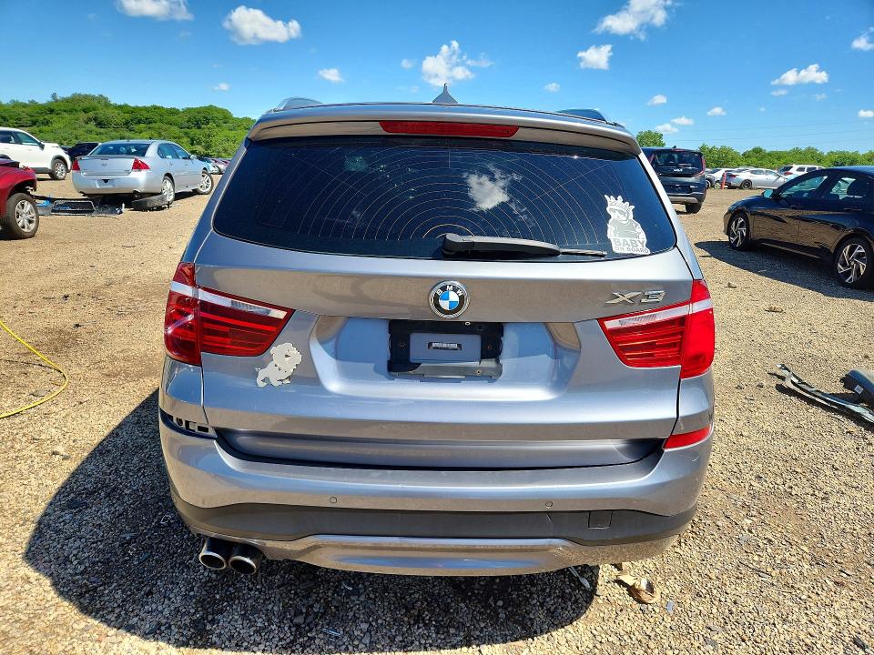 2016 Bmw X3 მანქანა იყიდება აუქციონზე, vin: 5UXWX9C56G0D63366, აუქციონის ნომერი: 57483986