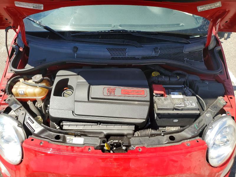 2014 Fiat 500 მანქანა იყიდება აუქციონზე, vin: 3C3CFFBR7ET267659, აუქციონის ნომერი: 57272176