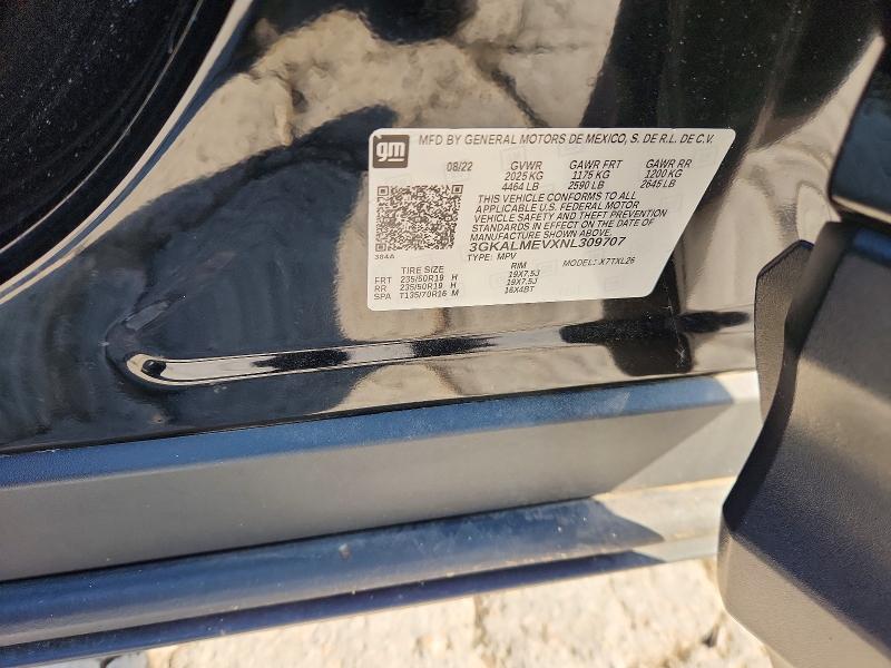 Aukcja sprzedaży 2022 Gmc Terrain, vin: 3GKALMEVXNL309707, numer aukcji: 58880976
