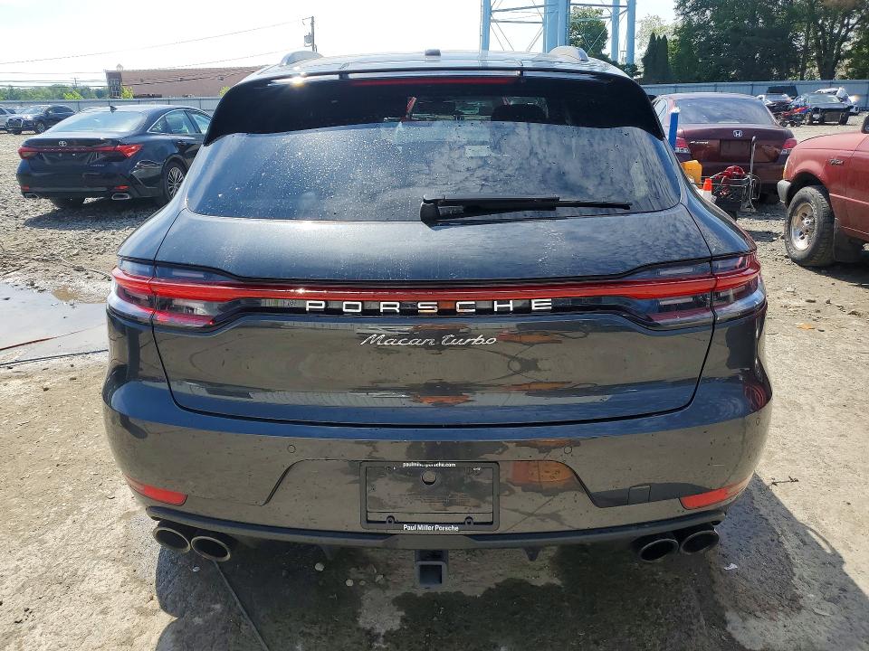 58624296 :رقم المزاد ، WP1AF2A5XMLB60544 vin ، 2021 Porsche Macan مزاد بيع