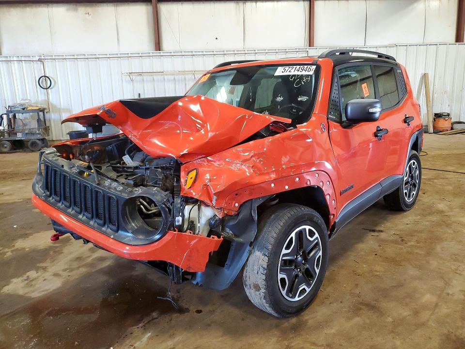 Aukcja sprzedaży 2016 Jeep Renegade, vin: ZACCJBCT8GPC61585, numer aukcji: 57214946