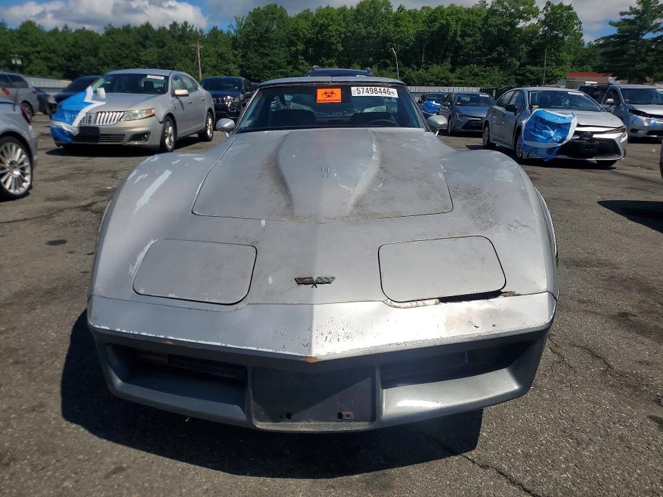 1982 Chevrolet Corvette მანქანა იყიდება აუქციონზე, vin: 1G1AY8784C5119838, აუქციონის ნომერი: 57498446