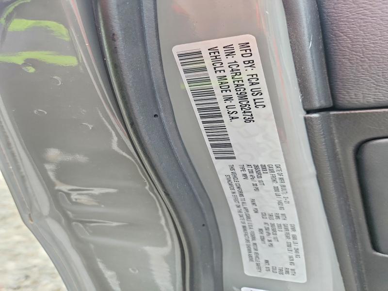 Продаж на аукціоні авто 2021 Jeep Grand Cherokee, vin: 1C4RJEAG9MC624736, номер лоту: 57344256