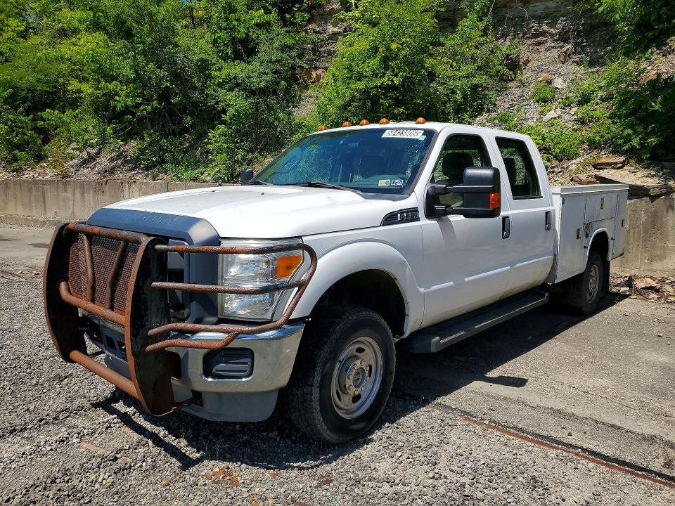 58423806 :رقم المزاد ، 1FT8W3B6XEEA10047 vin ، 2014 Ford F350 مزاد بيع