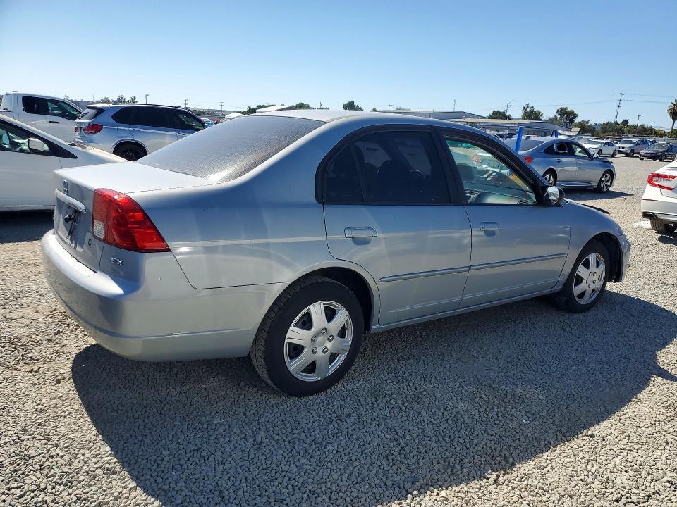 2003 Honda Civic მანქანა იყიდება აუქციონზე, vin: 2HGES26713H523836, აუქციონის ნომერი: 57347236