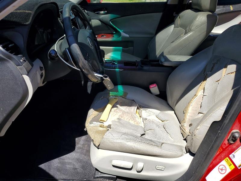 56286246 :رقم المزاد ، JTHBK262362012789 vin ، 2006 Lexus Is مزاد بيع