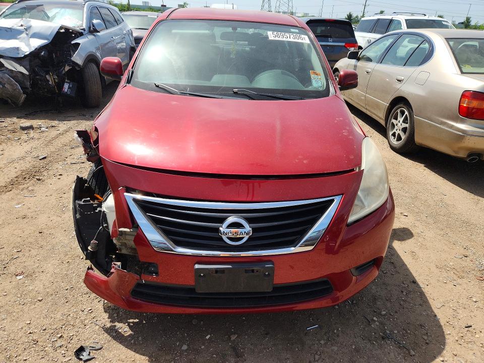 2013 Nissan Versa მანქანა იყიდება აუქციონზე, vin: 3N1CN7AP1DL873254, აუქციონის ნომერი: 58957306