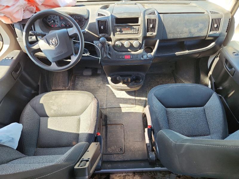 58189366 :رقم المزاد ، 3C6TRVAG5HE534214 vin ، 2017 Ram Promaster 1500 مزاد بيع