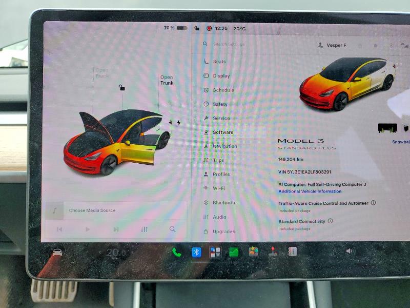 Продажа на аукционе авто 2020 Tesla Model 3, vin: 5YJ3E1EA2LF803291, номер лота: 57369786